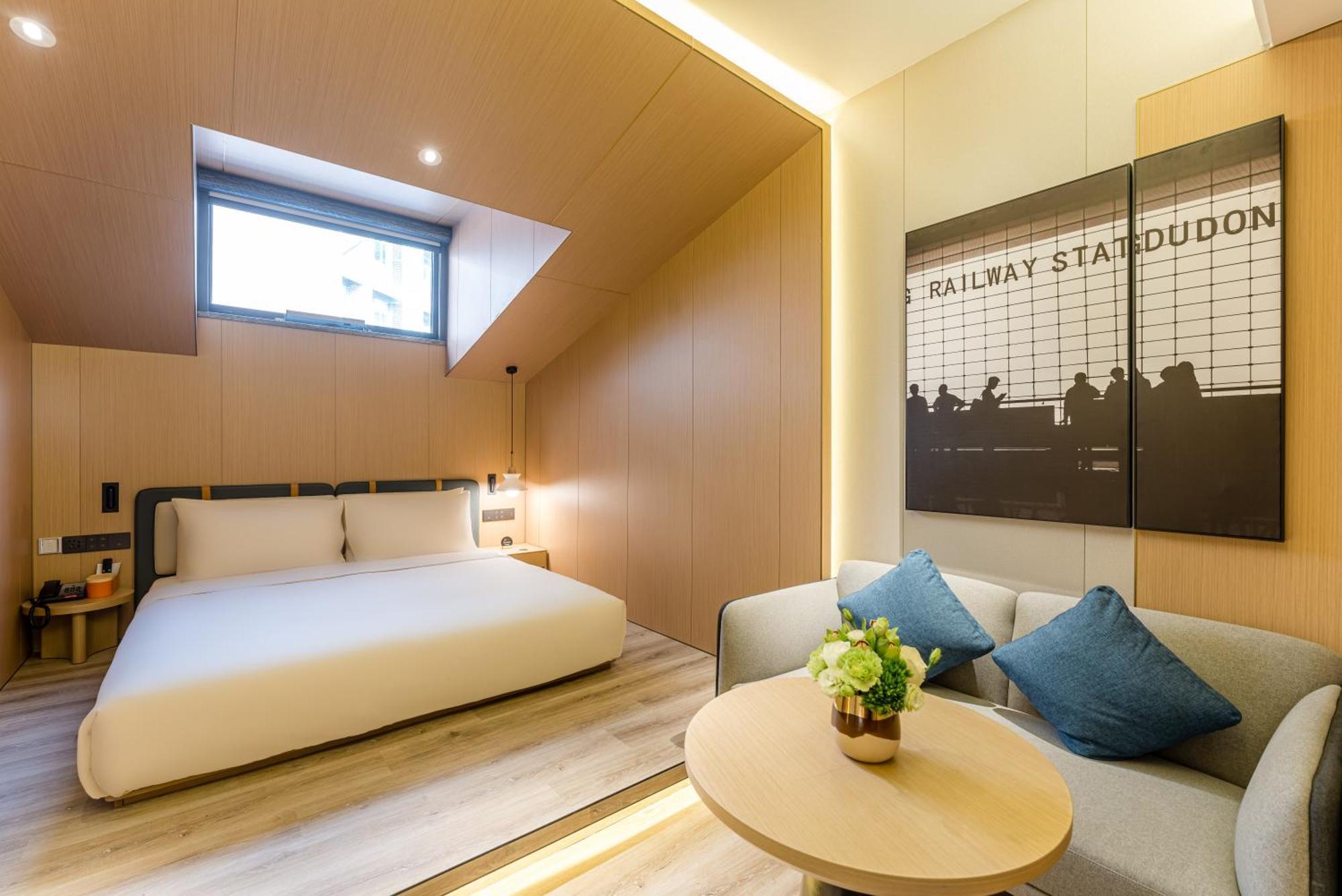 Atour Hotel Shanghai World Expo West Gaoke Road Buitenkant foto