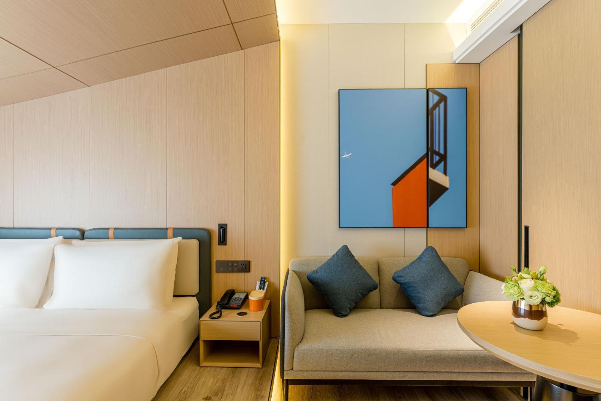 Atour Hotel Shanghai World Expo West Gaoke Road Buitenkant foto