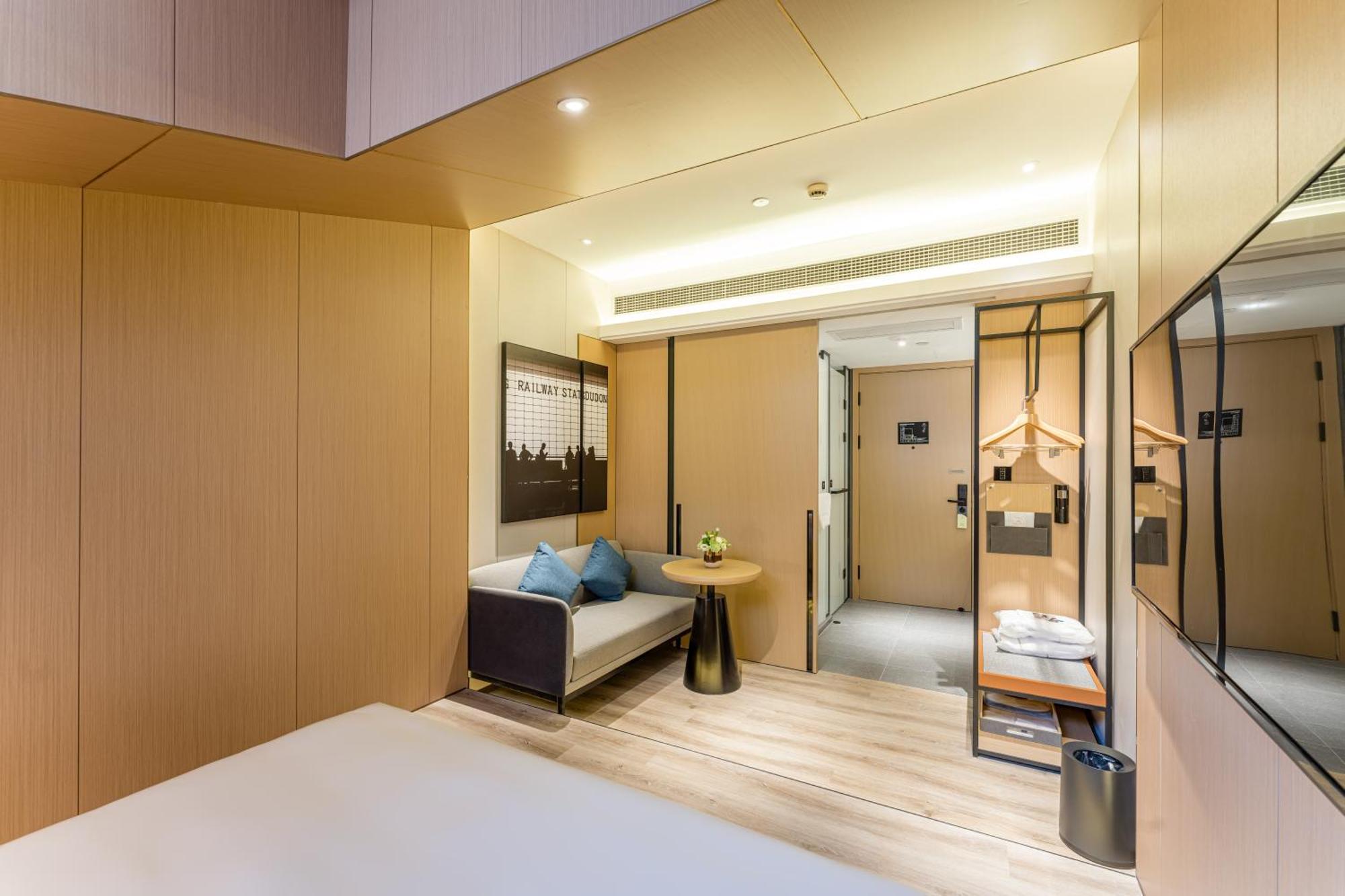 Atour Hotel Shanghai World Expo West Gaoke Road Buitenkant foto