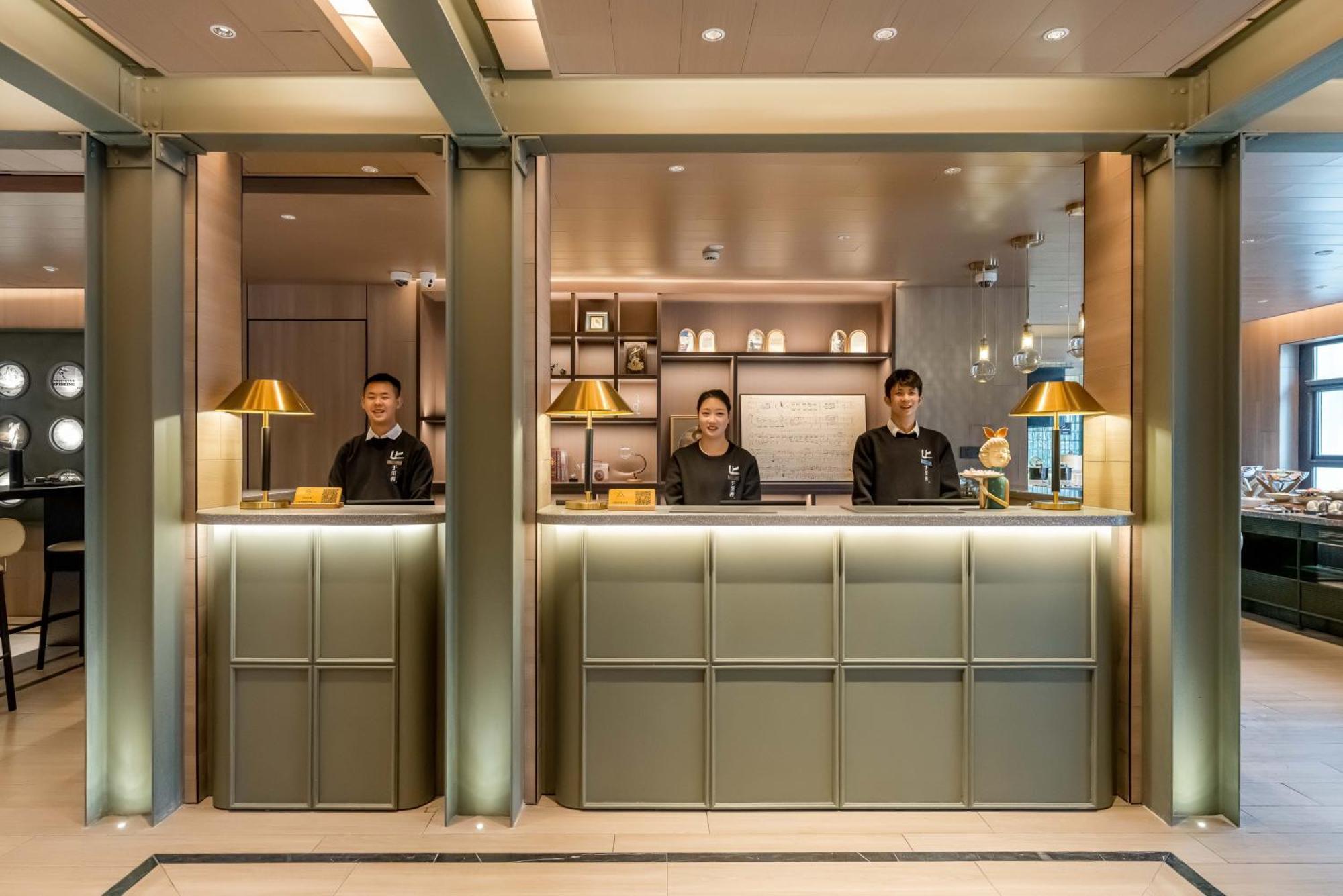 Atour Hotel Shanghai World Expo West Gaoke Road Buitenkant foto
